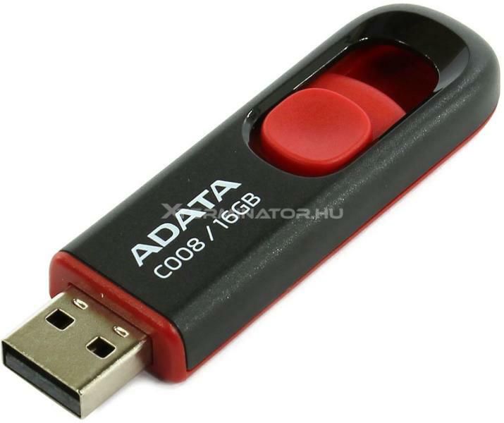 PENDRIVE ADATA 16GB USB2.0 FEKETE