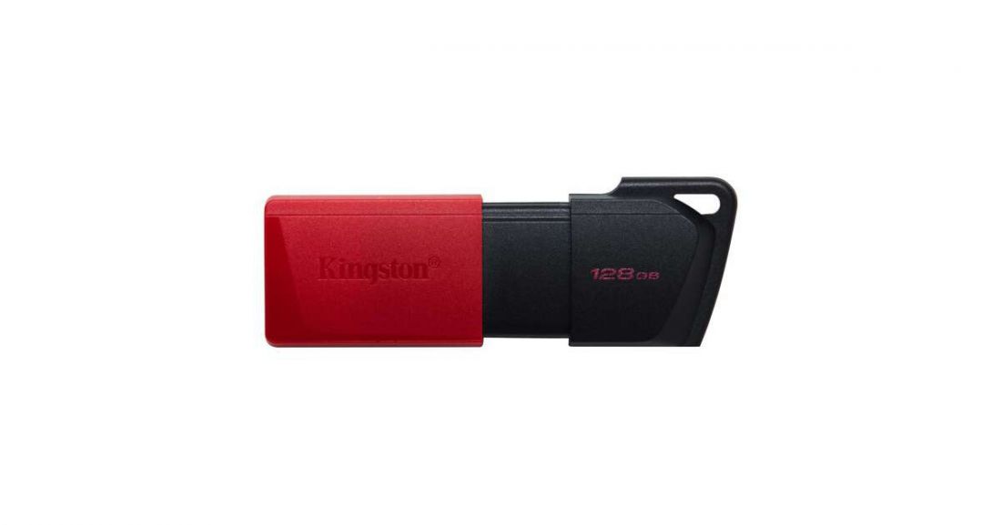 PENDRIVE KINGSTON 128GB USB 3.2 DATATRAVELER EXODIA FEKETE-PIROS